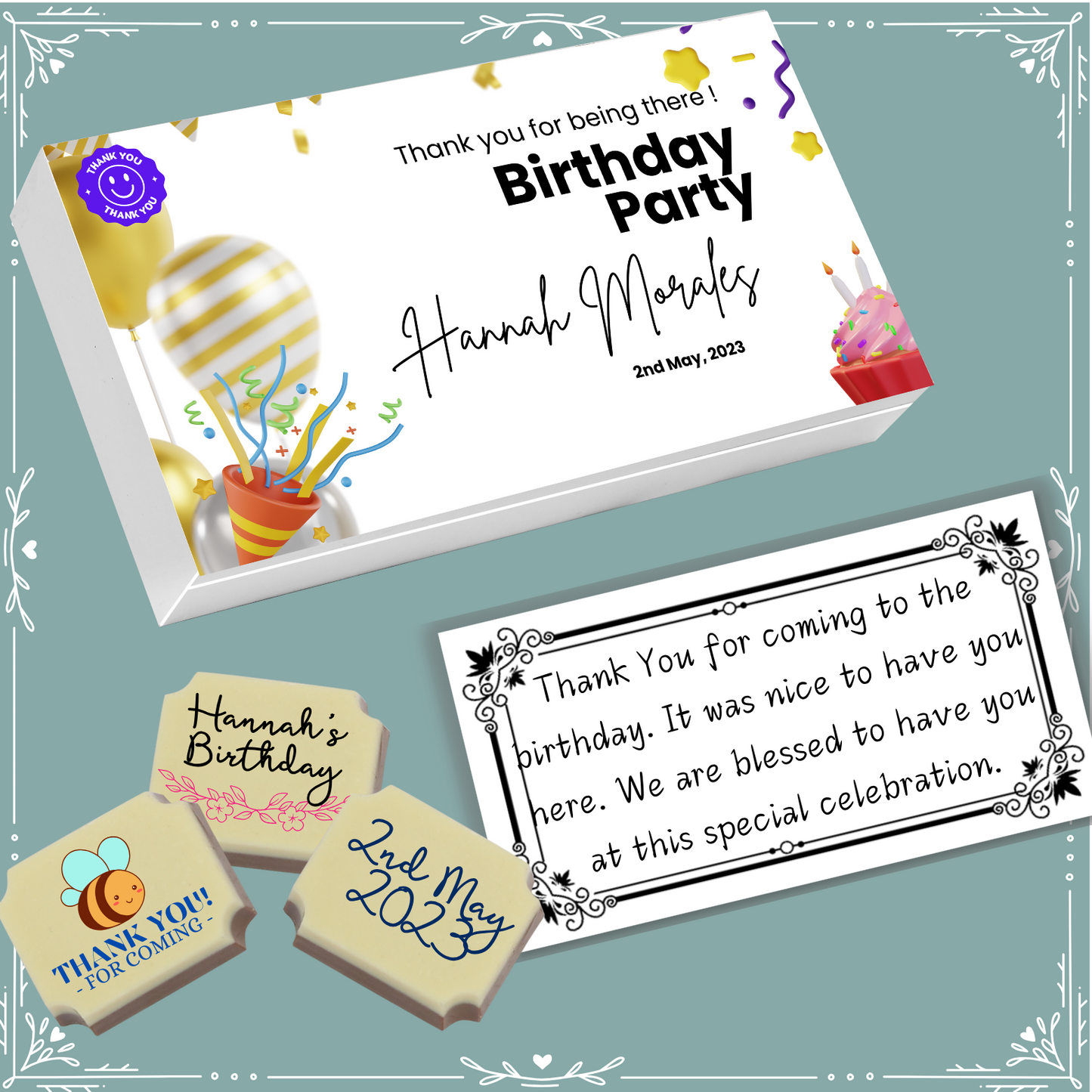 Birthday - Return Chocolates Gifts Design-10