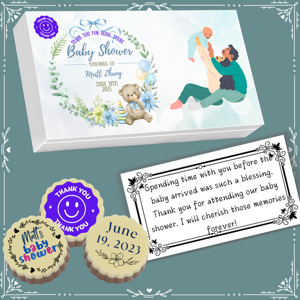 Baby Shower - Return Chocolates Gifts Design-5