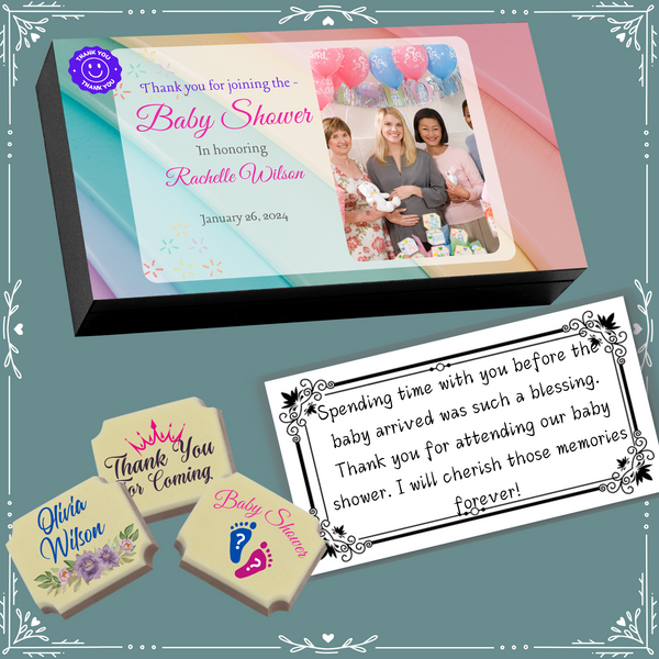 Baby Shower - Return Chocolates Gifts Design-4