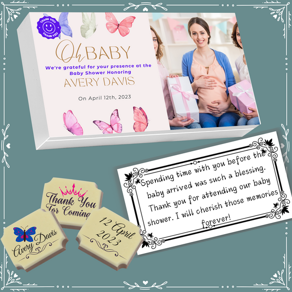 Baby Shower - Return Chocolates Gifts Design-3