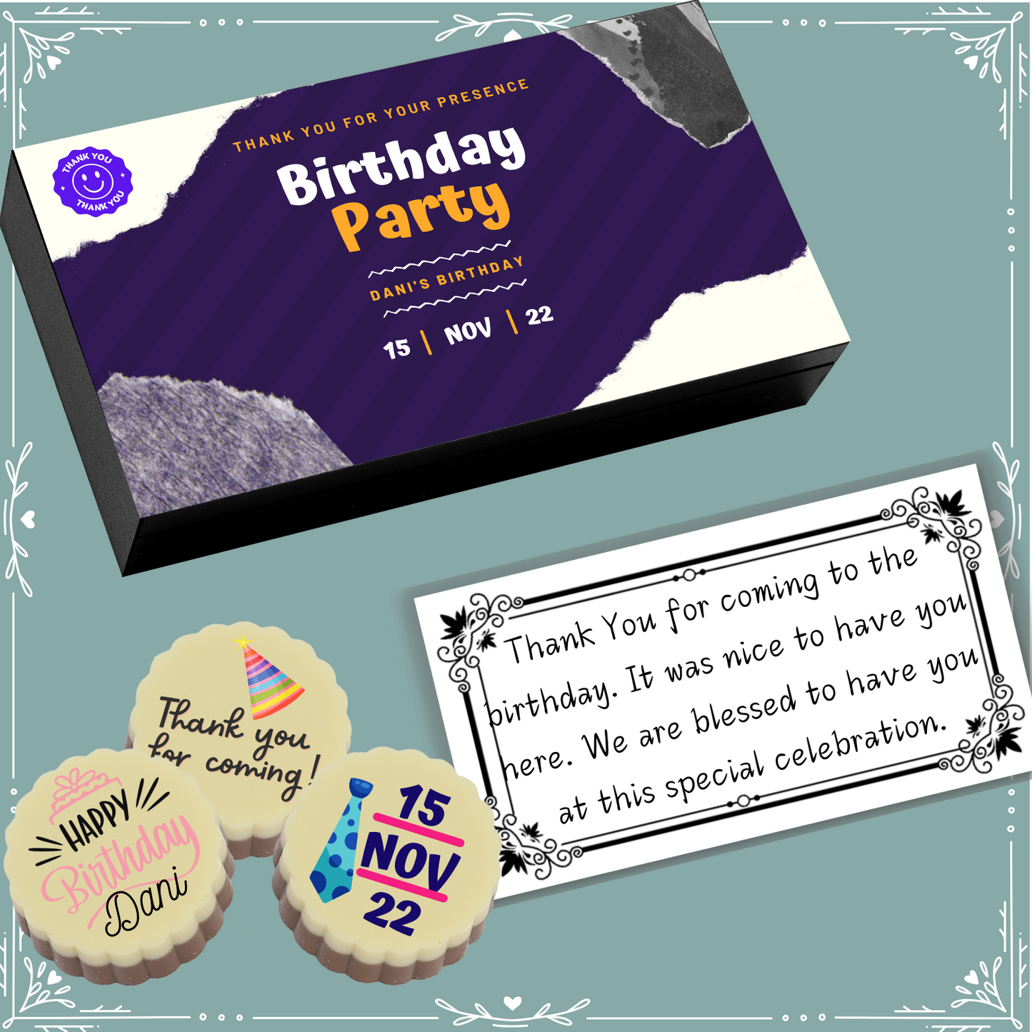 Birthday - Return Chocolates Gifts Design-13