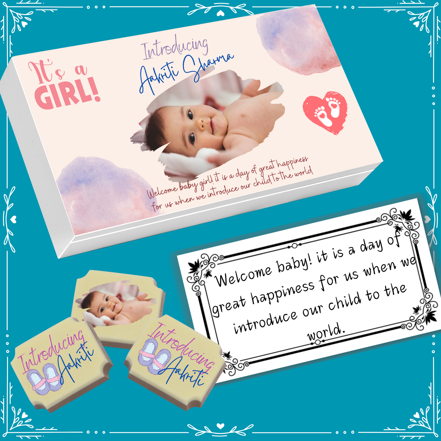 New-Born Baby Birth Announcement Design-8