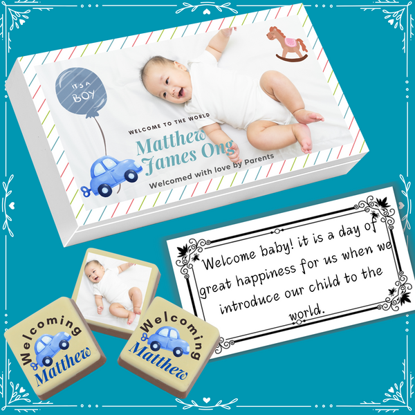 New-Born Baby Birth Announcement Design-4