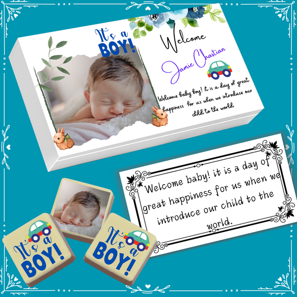 New-Born Baby Birth Announcement Design-3