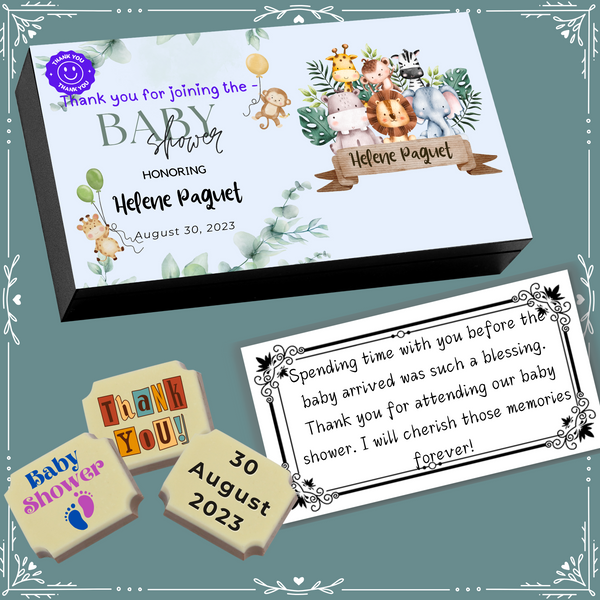 Baby Shower - Return Chocolates Gifts Design-13