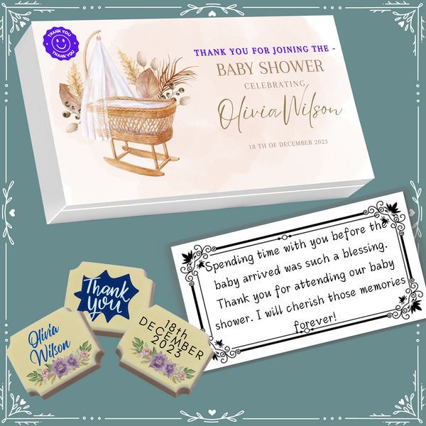 Baby Shower - Return Chocolates Gifts Design-12