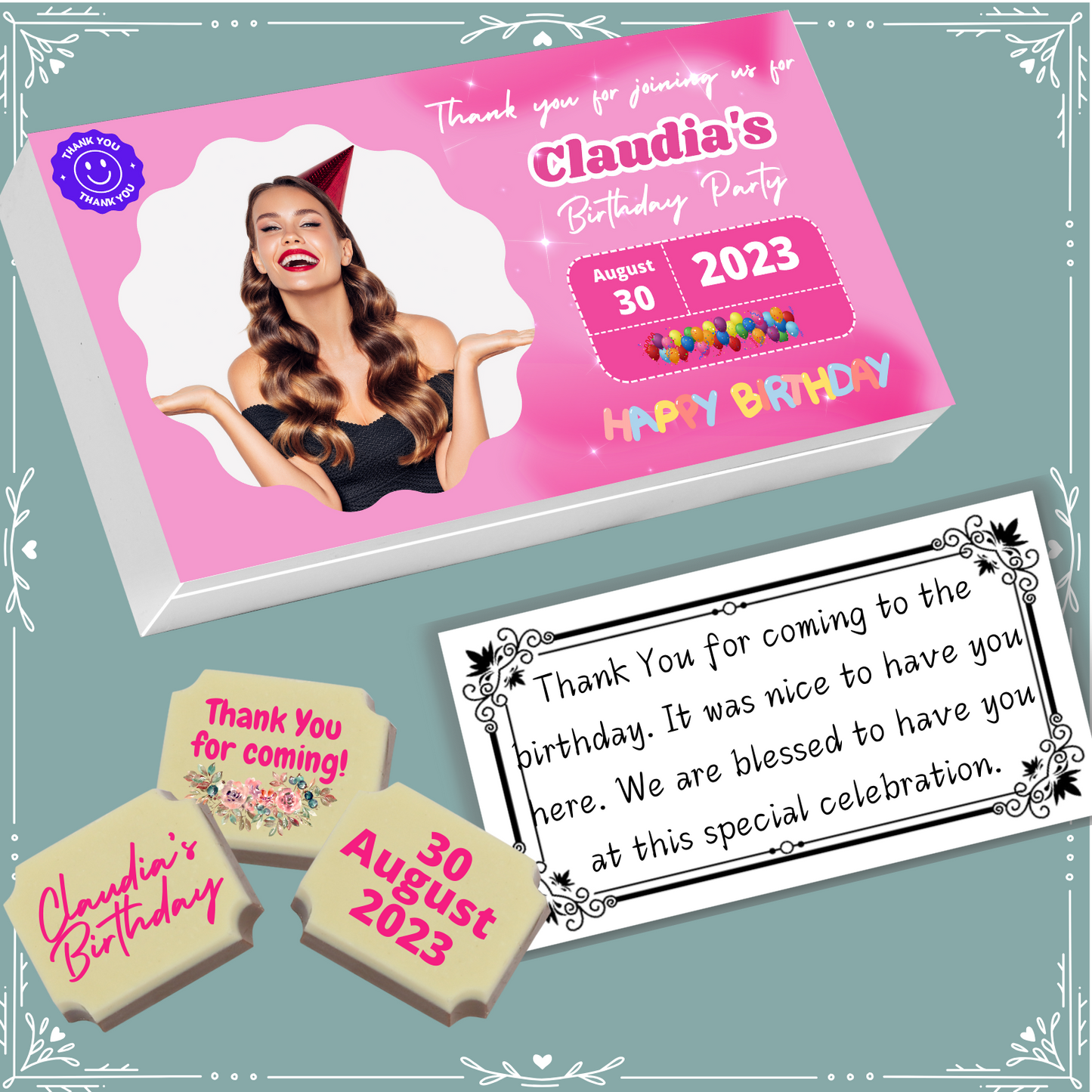 Birthday - Return Chocolates Gifts Design-4