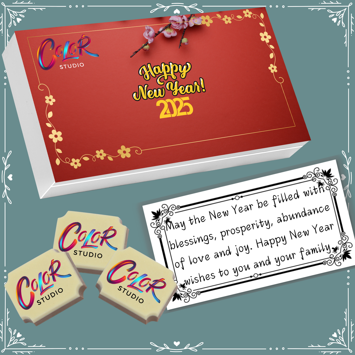 New Year Chocolate Gifts Design-12