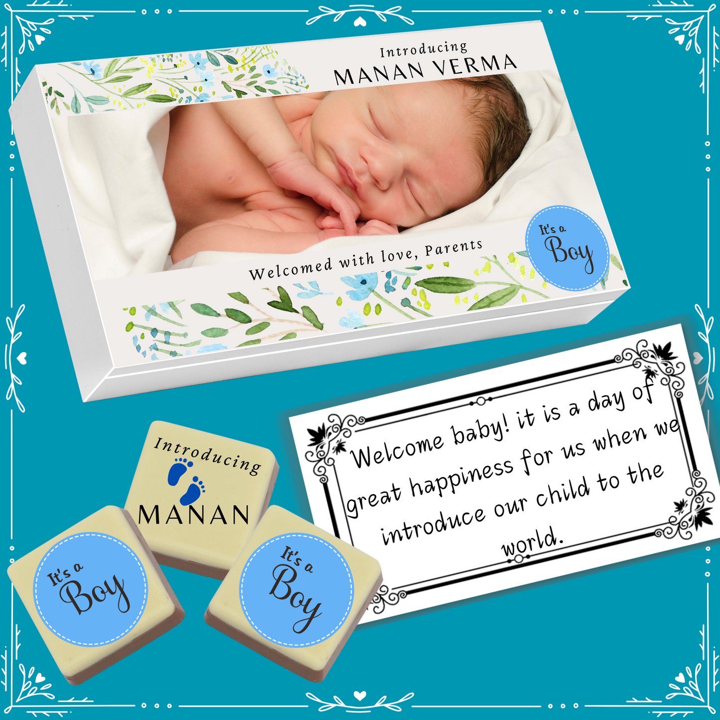 New-Born Baby Birth Announcement Design-16