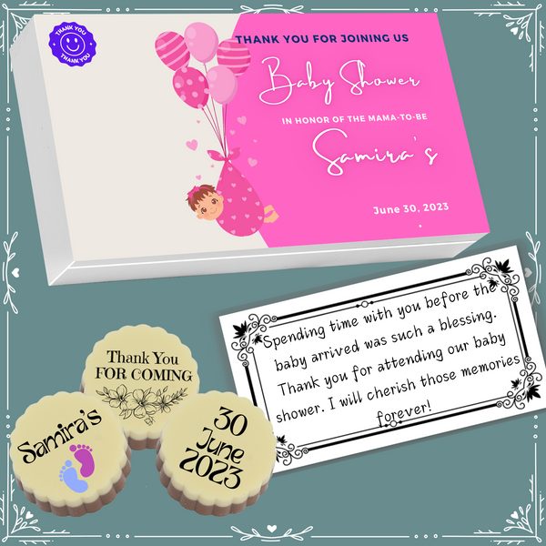 Baby Shower - Return Chocolates Gifts Design-9