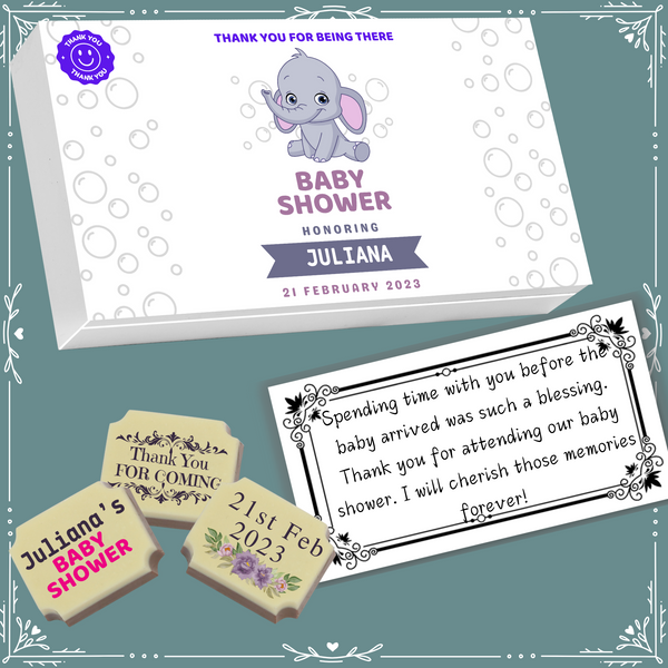 Baby Shower - Return Chocolates Gifts Design-8