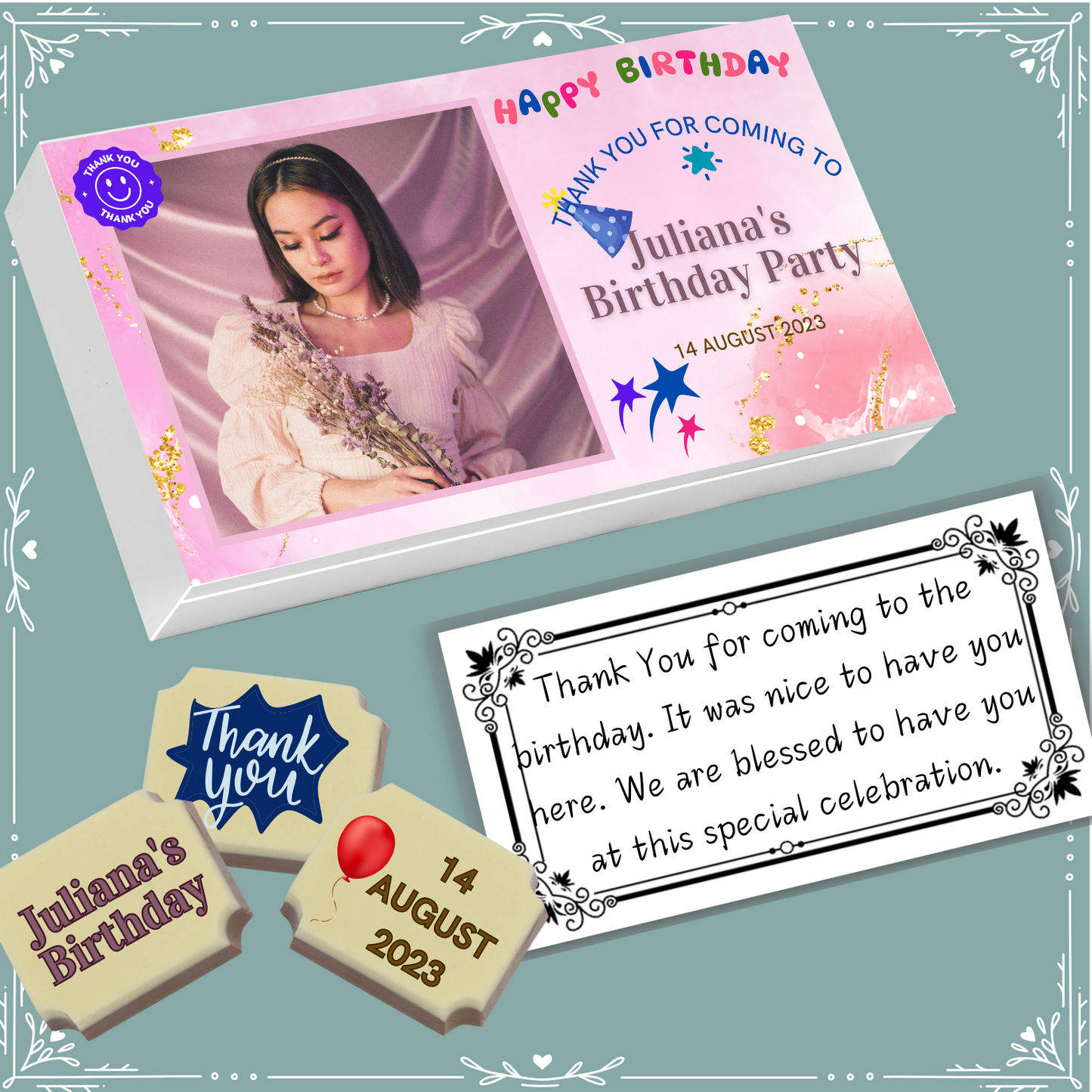 Birthday - Return Chocolates Gifts Design-7