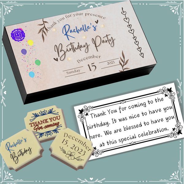 Birthday - Return Chocolates Gifts Design-9